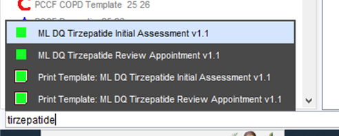 Image showing the search features bar