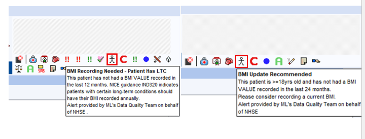 Image showing alerts examples